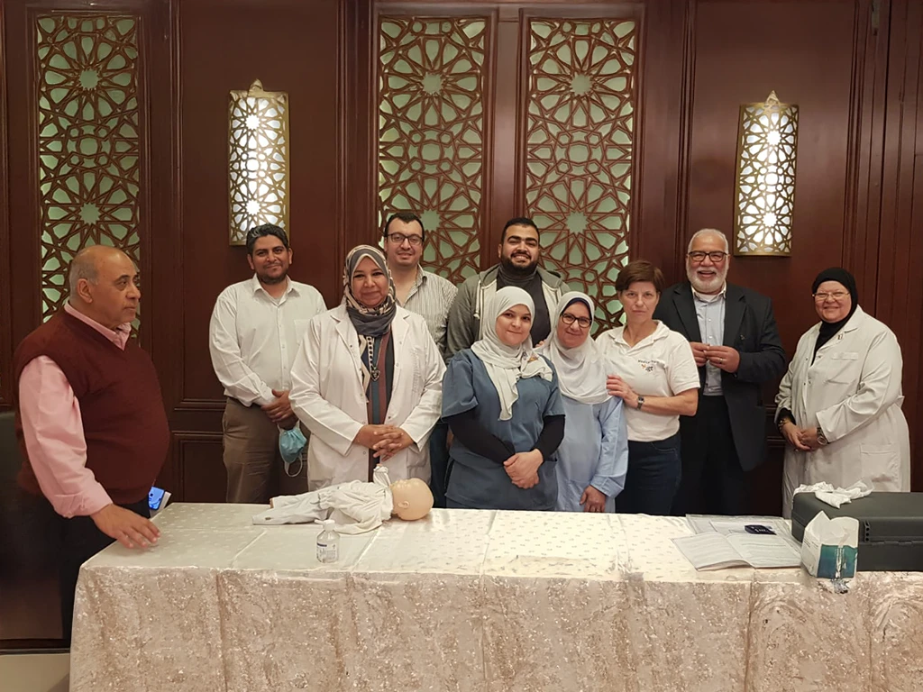 Training Basic Life Support in Egypte
