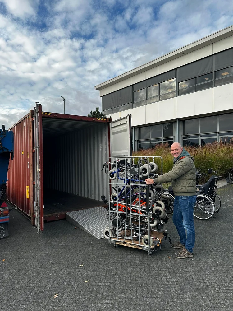 Een container vol hulp: samen werken aan kansen in Egypte