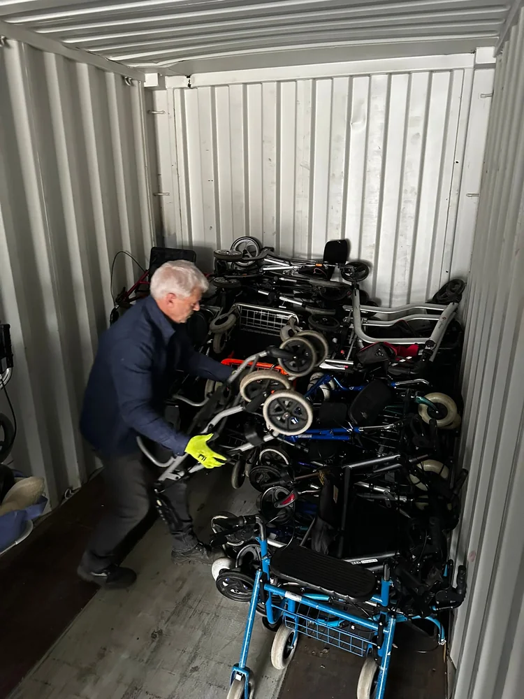 Een container vol hulp: samen werken aan kansen in Egypte