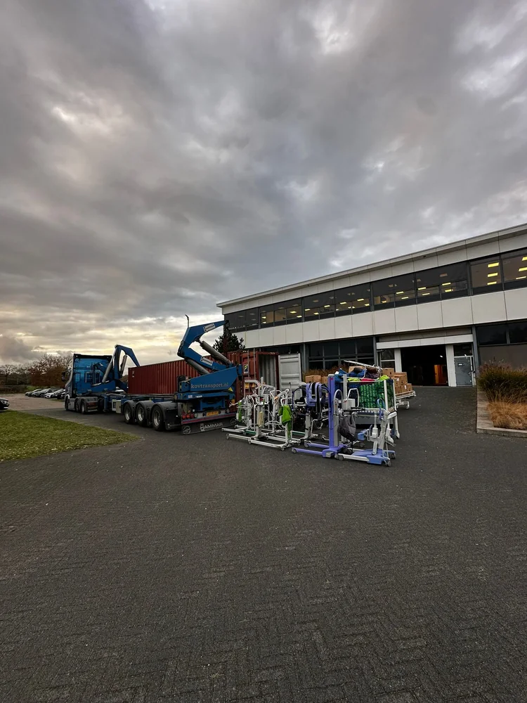 Een container vol hulp: samen werken aan kansen in Egypte