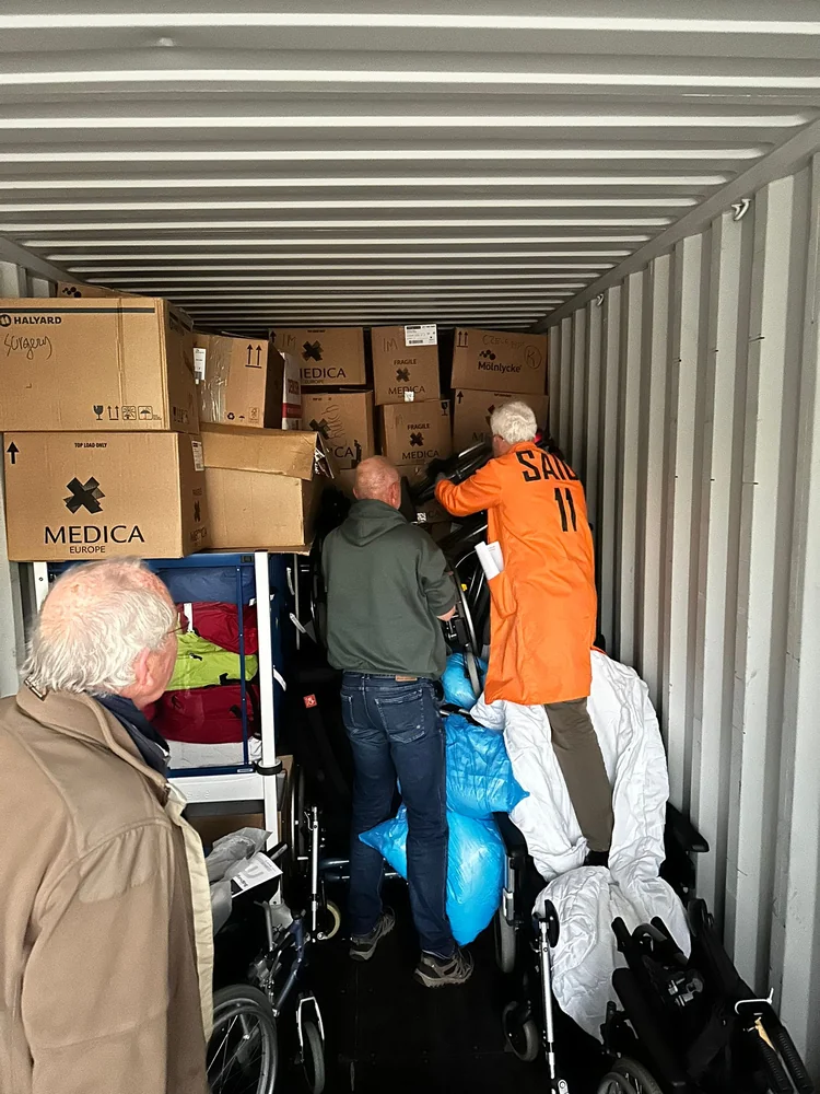 Een container vol hulp: samen werken aan kansen in Egypte