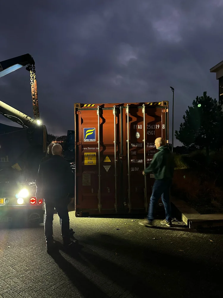 Een container vol hulp: samen werken aan kansen in Egypte