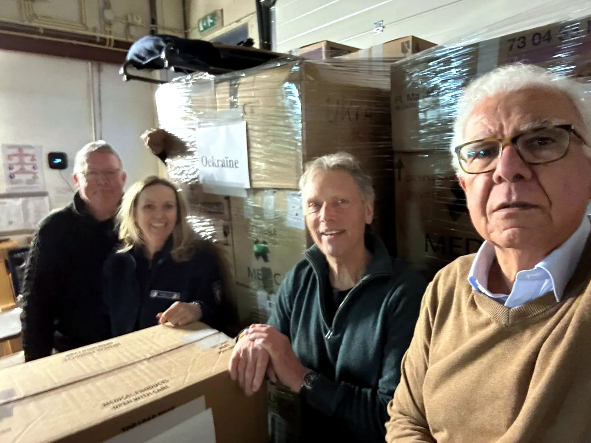 Aid from Holten for Ukraine from Lifeline Ukraine